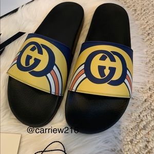 Gucci | Shoes | Mens Gucci Gg Blue And 